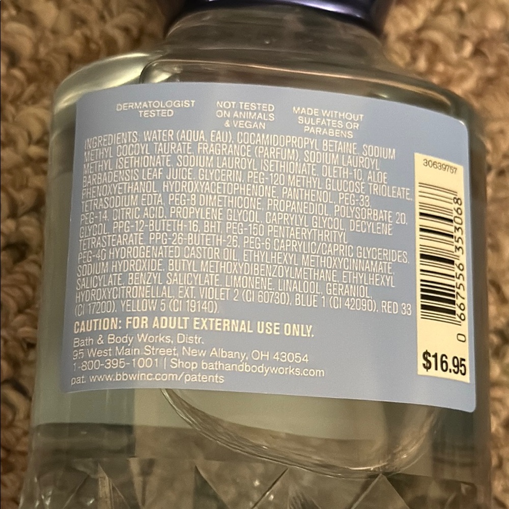 Bath and Body Works Gingham Shower Gel - Picture 3 of 3